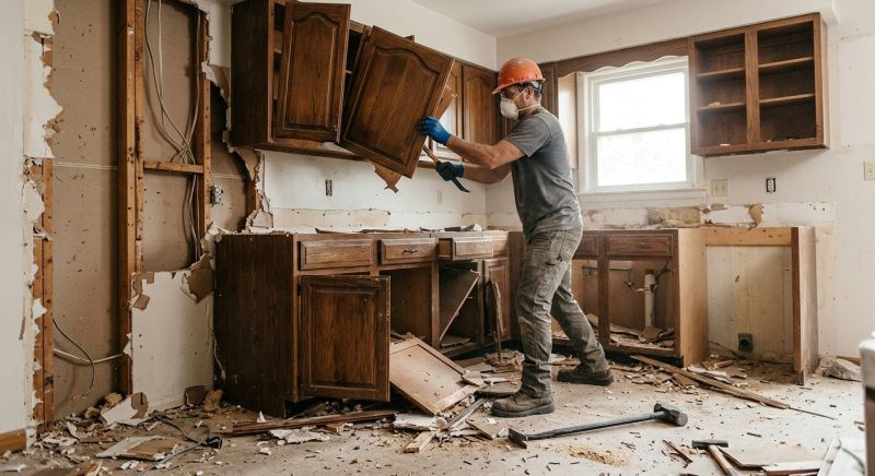 Cabinet Demolition in Frederick, MD