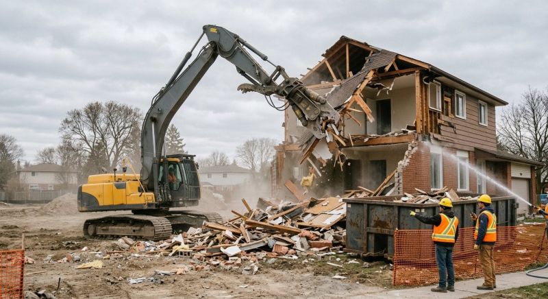 Home Demolition Service in Cypress, TX