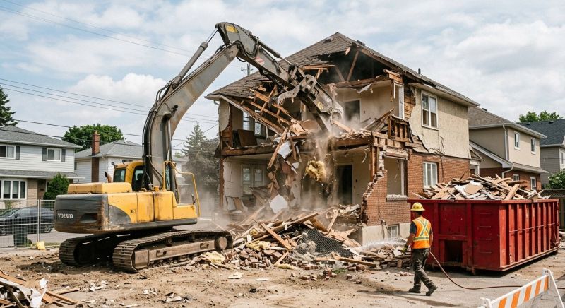 House Demolition Service in Pearland, TX