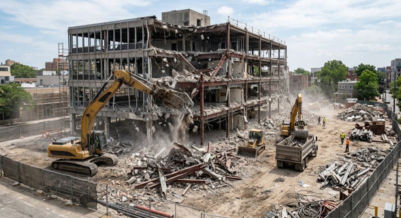Site Demolition Service in Katy, TX