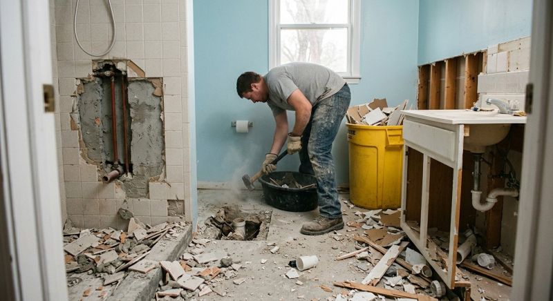 Bathtub Demolition in Sacramento, CA