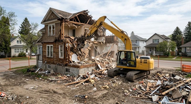 Cabin Demolition in Somerset County, NJ