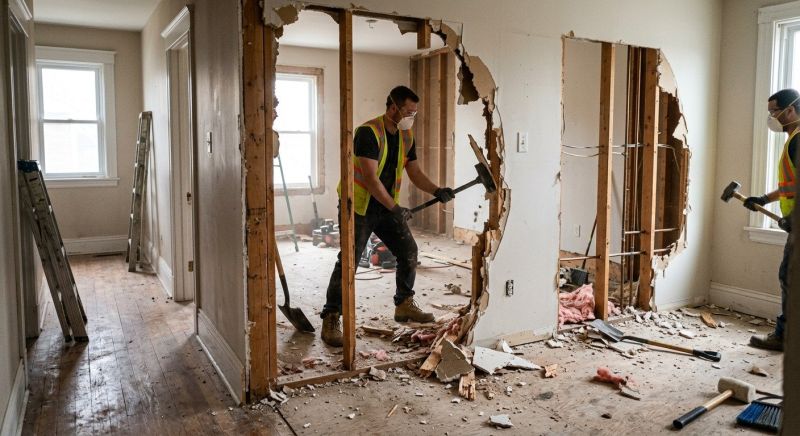 Closet Demolition in Frederick, MD