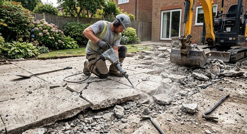 Concrete Pavement Demolition in Bergen County, NJ