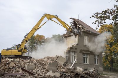 Factory Demolition in Bergen County, NJ
