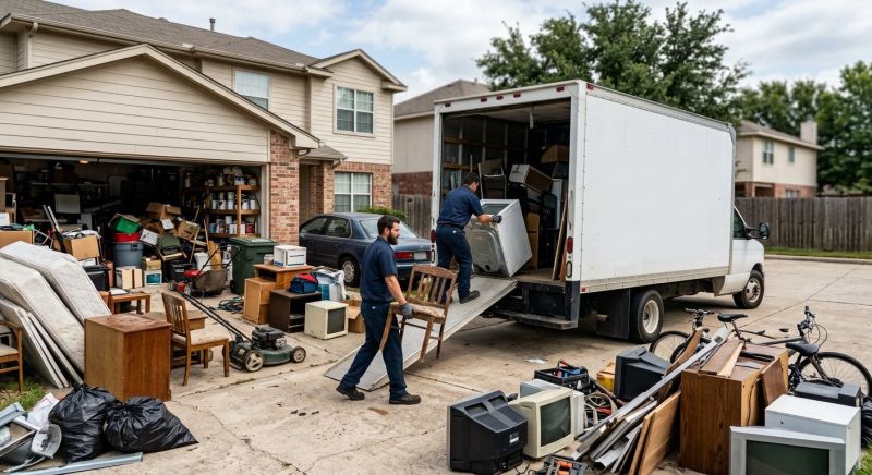 Garage Junk Hauling in Sacramento, CA