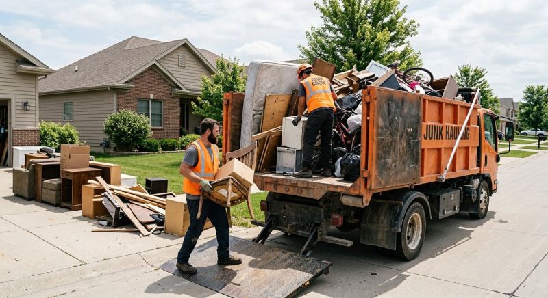 Garage Junk Hauling in Madison, WI