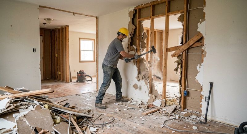 Hearth Demolition in Bergen County, NJ