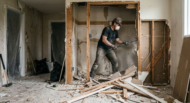 Hearth Demolition in Bergen County, NJ