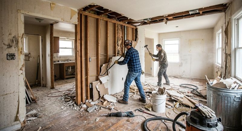 Interior Renovation Demolition in Bergen County, NJ