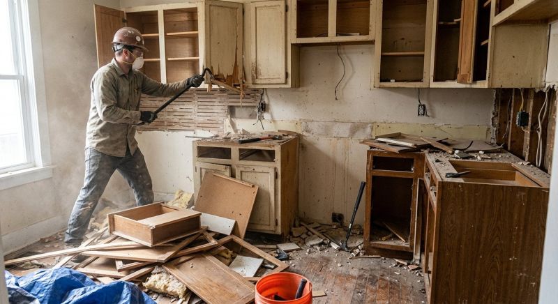 Kitchen Demolition in Bergen County, NJ