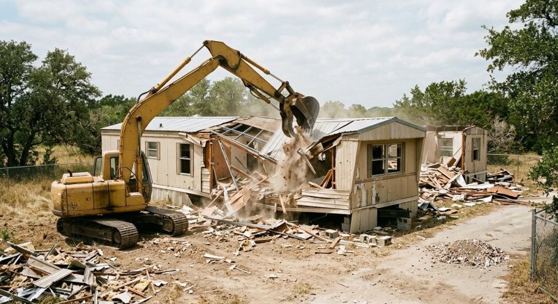 Modular Home Demolition in Sacramento, CA