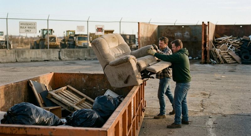 Old Furniture Disposal in Sacramento, CA