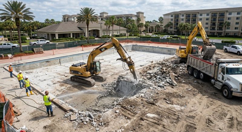 Parking Lot Removal in Houston, TX