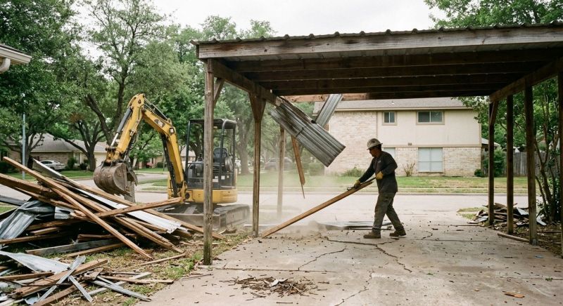 Walkway Demolition in Bergen County, NJ